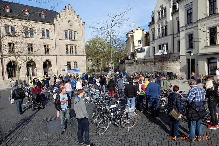 Fahrradbörse Albertsplatz mit Radbörse